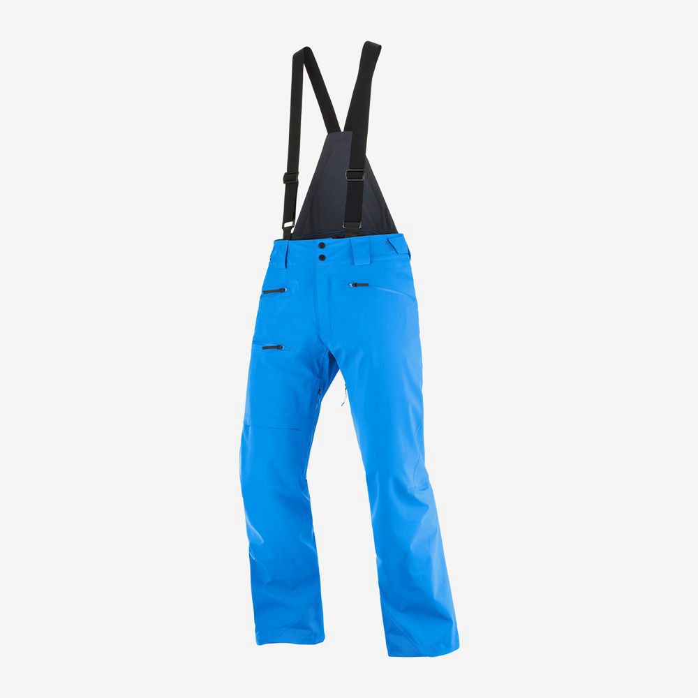 Salomon Singapore Mens Pants - OUTLAW 3L Indigo Bunting | 37506-TEUD